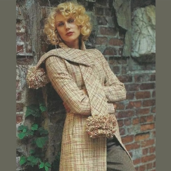 Anthropologie Jackets & Blazers - SOLD Anthropologie Pom Pom Coat Elevenses Coat Size L